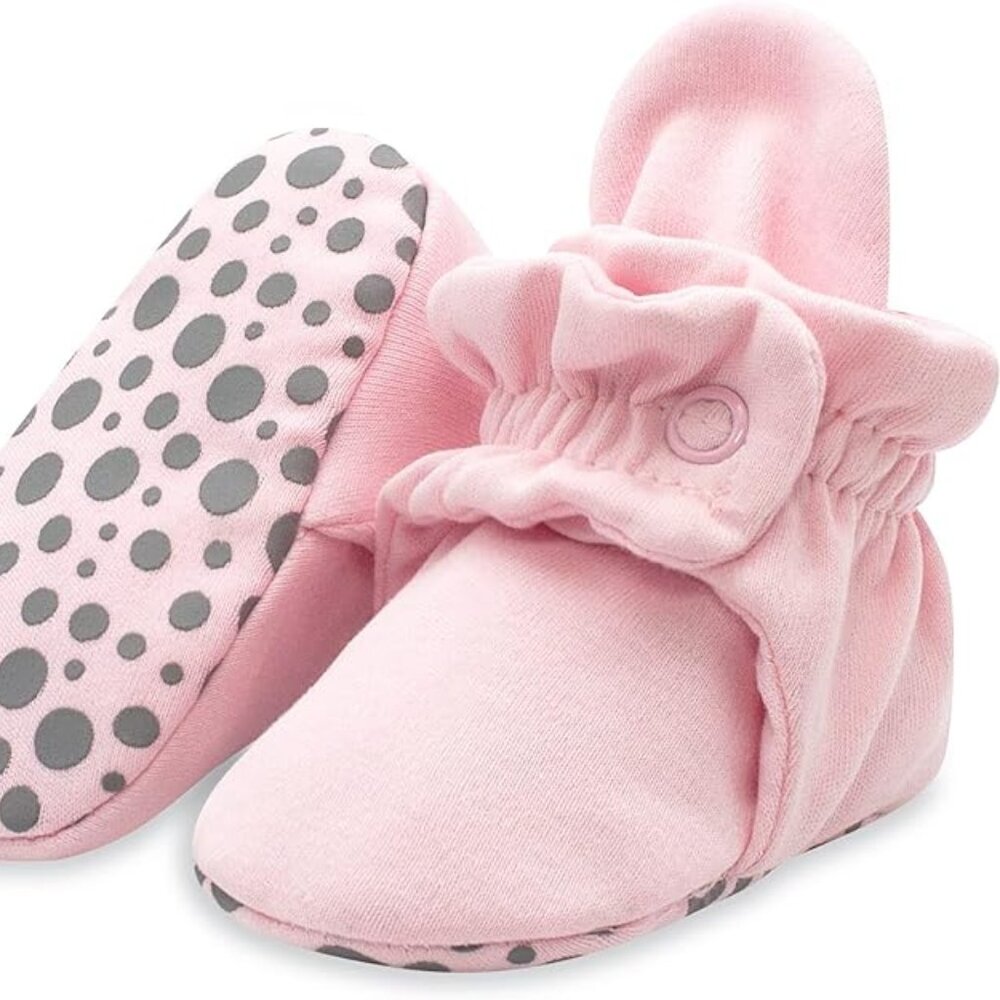 Zutano Cotton Baby Booties - 6m